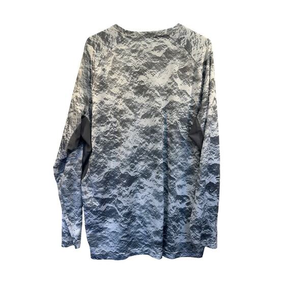 Anglur Mens Camo Fishing Shirt Long Sleeve Active T Shirt Size 2XL - Picture 5 of 5